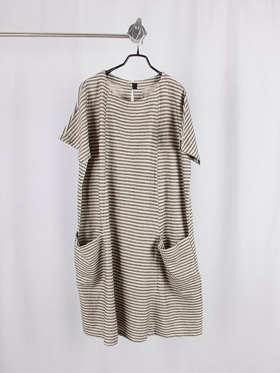 stripe cotton + linen opc - JAPAN MADE