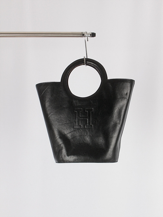 HIROFU leather bag - italy made