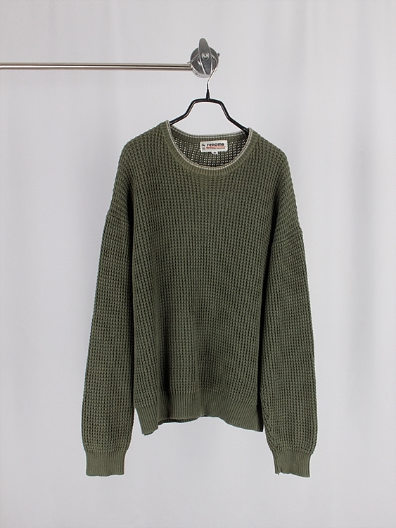 RENOMA green knit