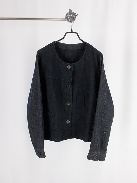 COULAGE indigo jacket - JAPAN MADE