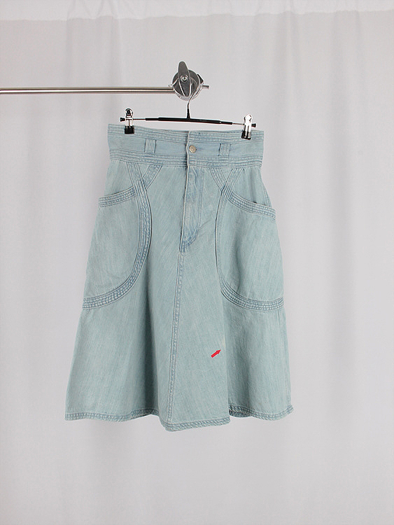 TSUMORI CHISATO round pocket skirt (25.9 inch)